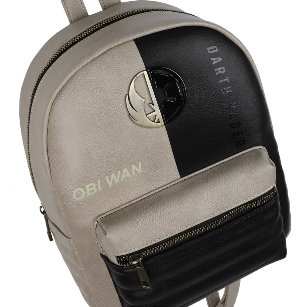 NEW Star Wars Obi-Wan Kenobi vs. Darth Vader Backpack  BIOWORLD (in plastic)